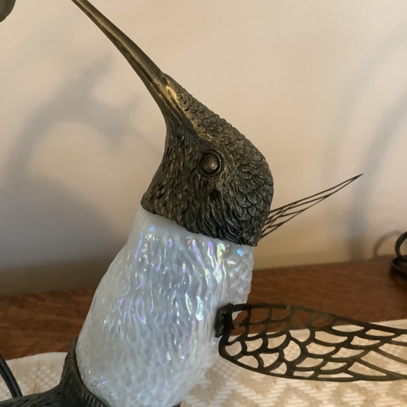 Vintage hummingbird lamps set of 2 - Picture 12 of 16